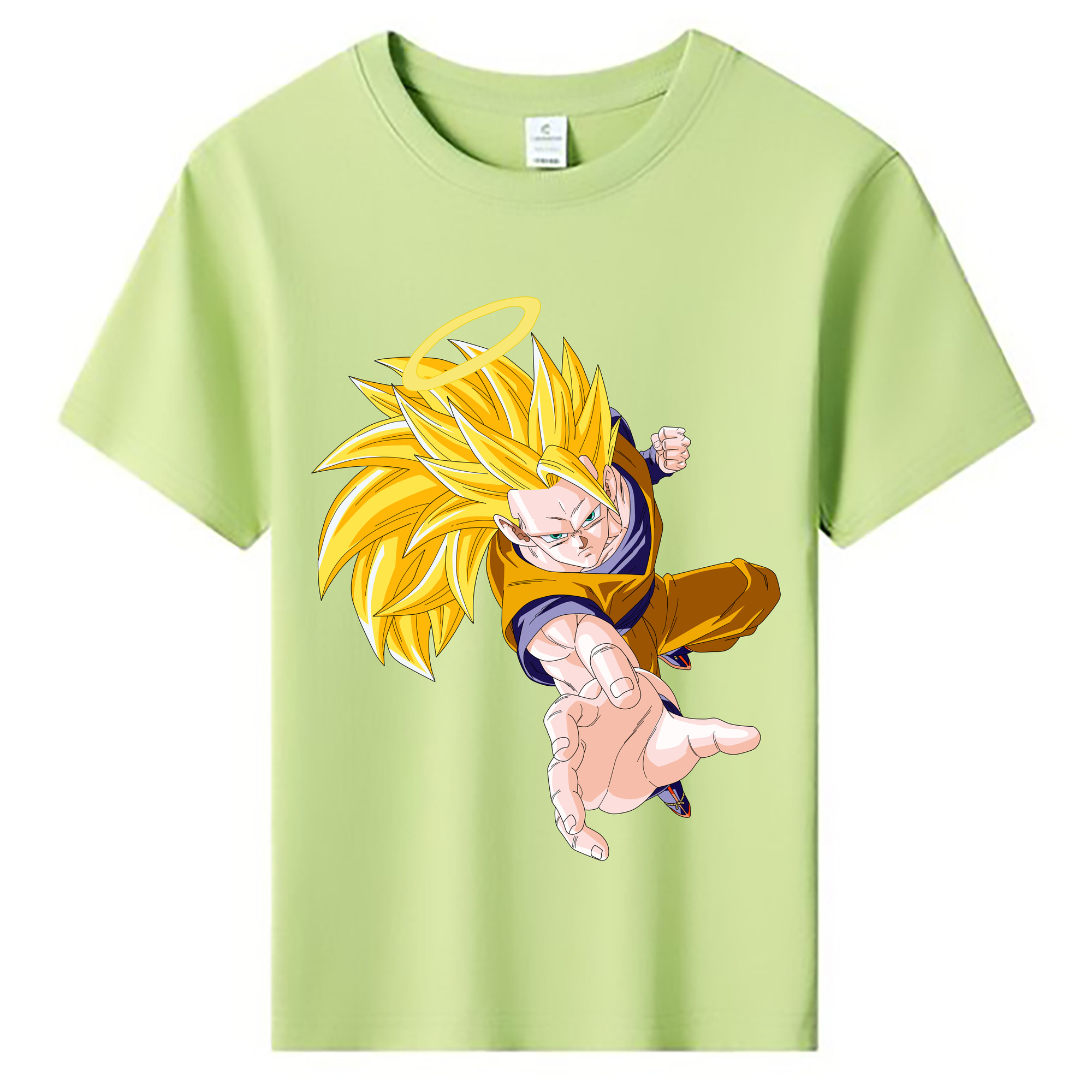 （画像用） ドラゴンボール 孫悟空（そん ごくう）Son Goku カカロット DRAGON BALL Kakarotto 綿100％キッズTシャツ（フロントプリント）